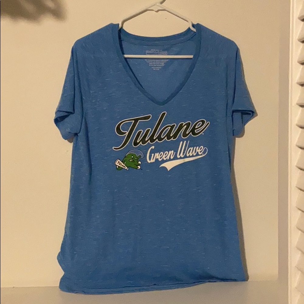 Tulane Green Wave Women’s V-Neck